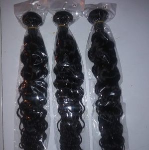 Wet and wavy Peruvian hair